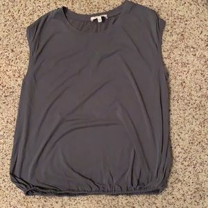 Anthropologie Eri + Ali Gray Sleeveless Top Sz S